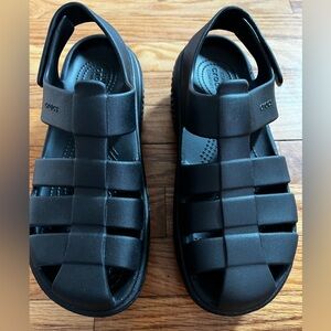 Crocs platform sandal